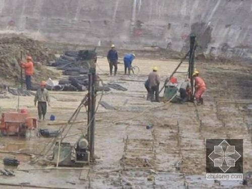 上林我公司承建北京房山区水池地基注浆加固工程